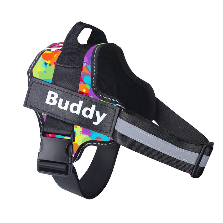 Essential Dog Harness with 3 Leash Clips