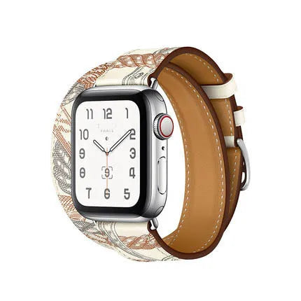 Luxury leather strap for Apple watch Ultra 40/49mm