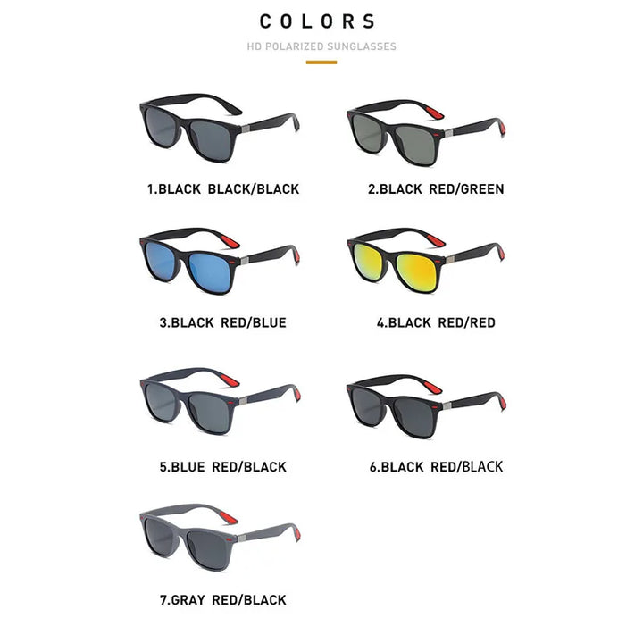 Polarized Night Vision Sunglasses PC Frame