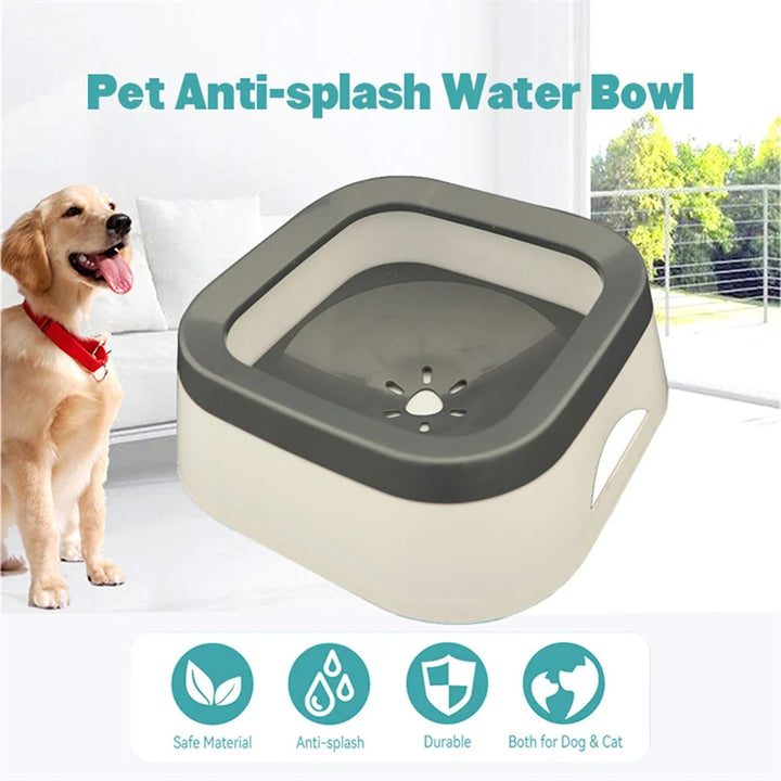 Anti-splash Floating Water Bowl