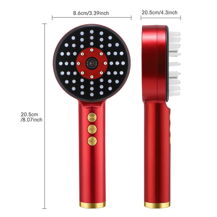 Electric Spray Massage Comb 3 in 1