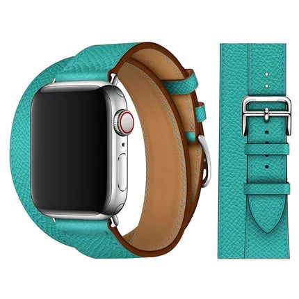 Luxury leather strap for Apple watch Ultra 40/49mm