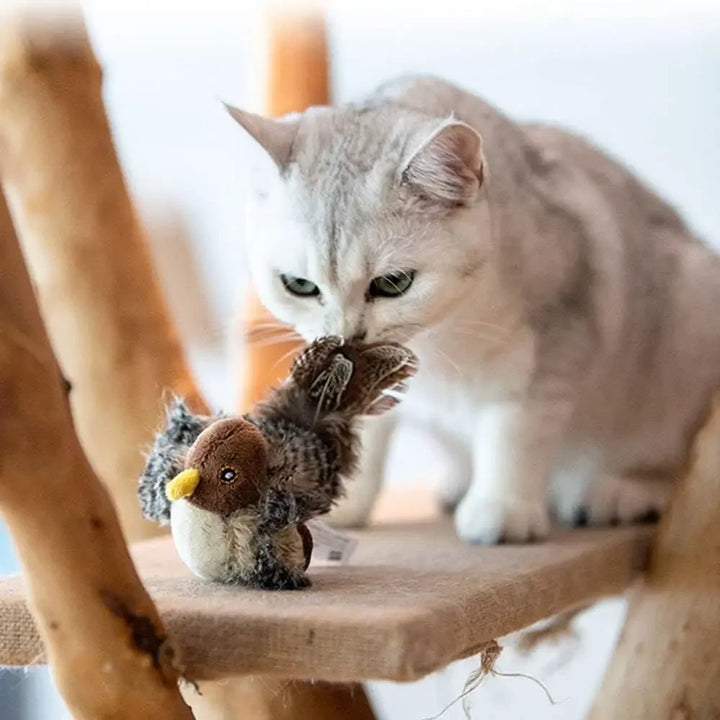 Interactive Cat Toy - Flapping Wings Bird