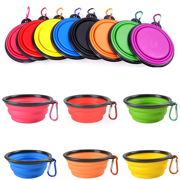 Folding Silicone Bowl Portable