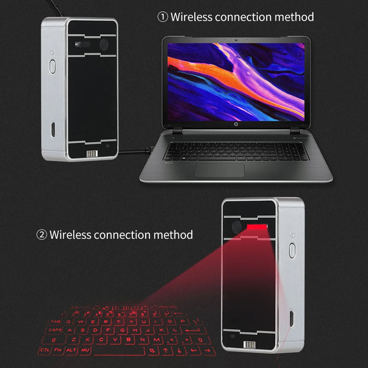 Laser Projection Bluetooth Keyboard