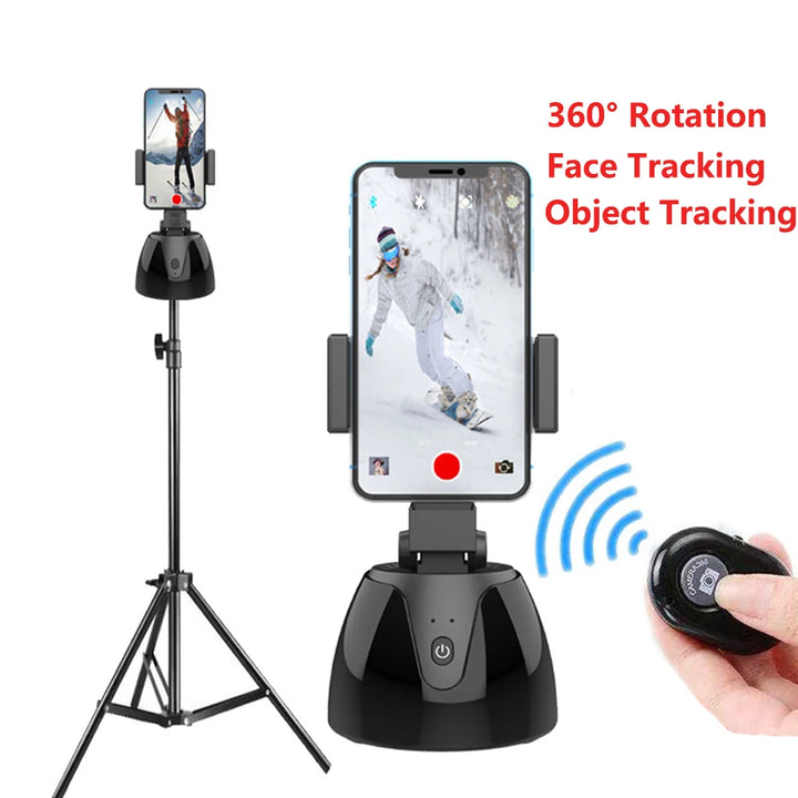 Auto Face Tracking Tripod 360° Rotation