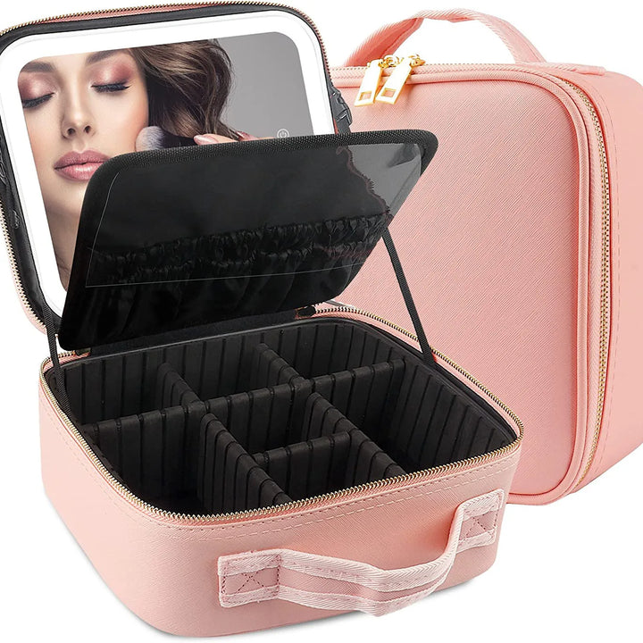 Smart LED Cosmetic Case Large Capacity