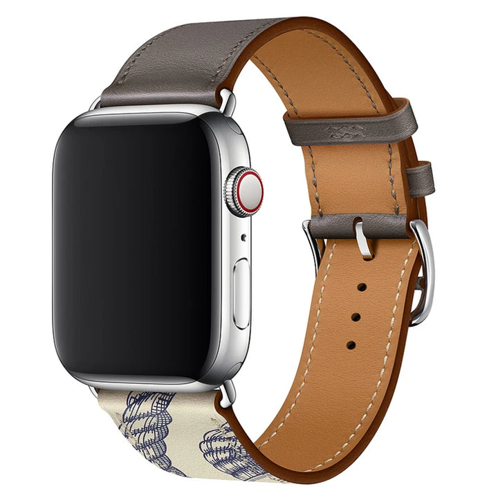 Luxury leather strap for Apple watch Ultra 40/49mm