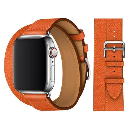 Luxury leather strap for Apple watch Ultra 40/49mm