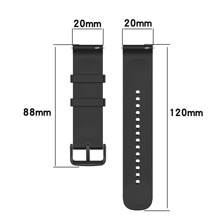 Silicone Strap 20mm