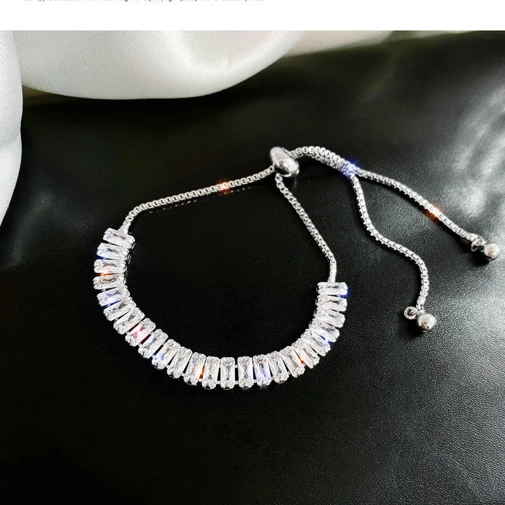 Rhinestone Stainless Steel Bracelet