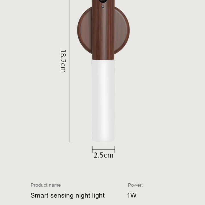 USB Torch Night Light Motion Sensor Magnetic