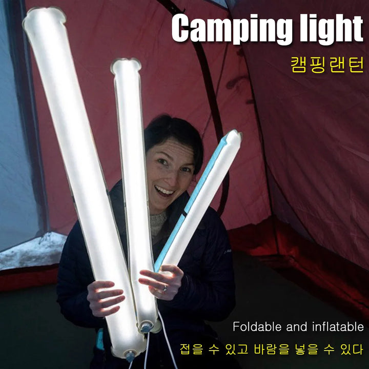 LED Light Inflatable Foldable Portable