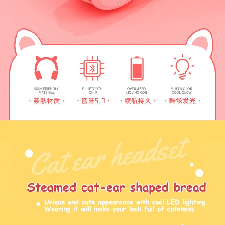 Wireless Headset Flash Light for Kids