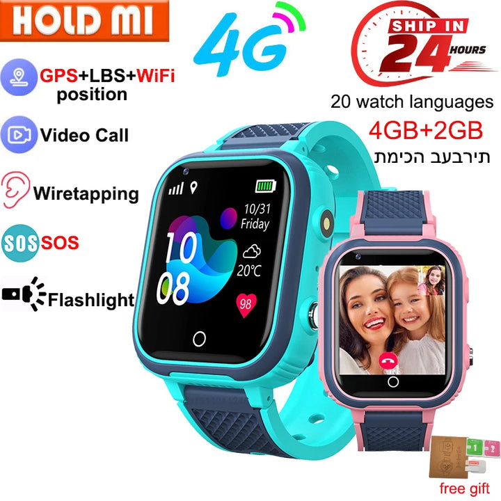 LT21 4G Smart Watch Kids