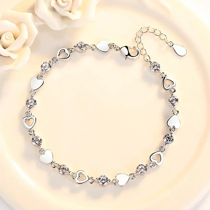 Love Zircon Crystal Bracelet