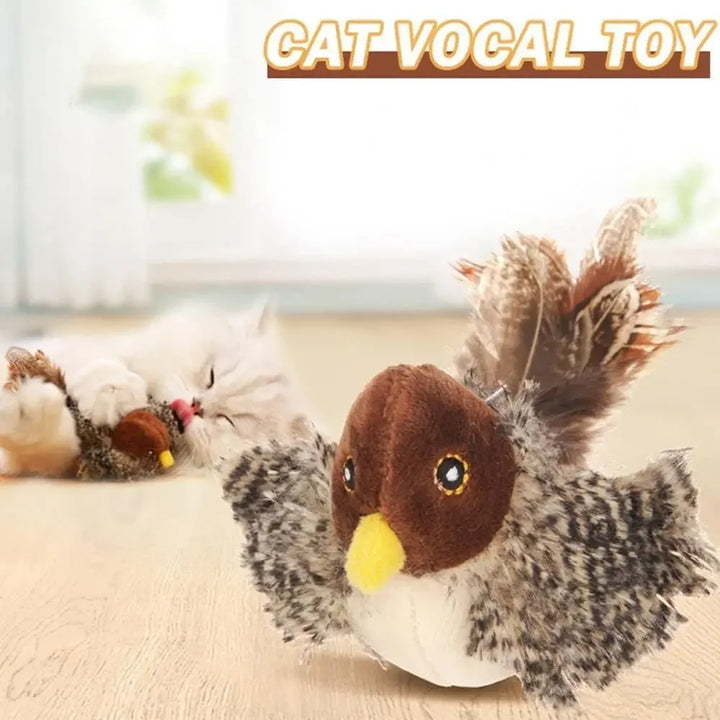 Interactive Cat Toy - Flapping Wings Bird