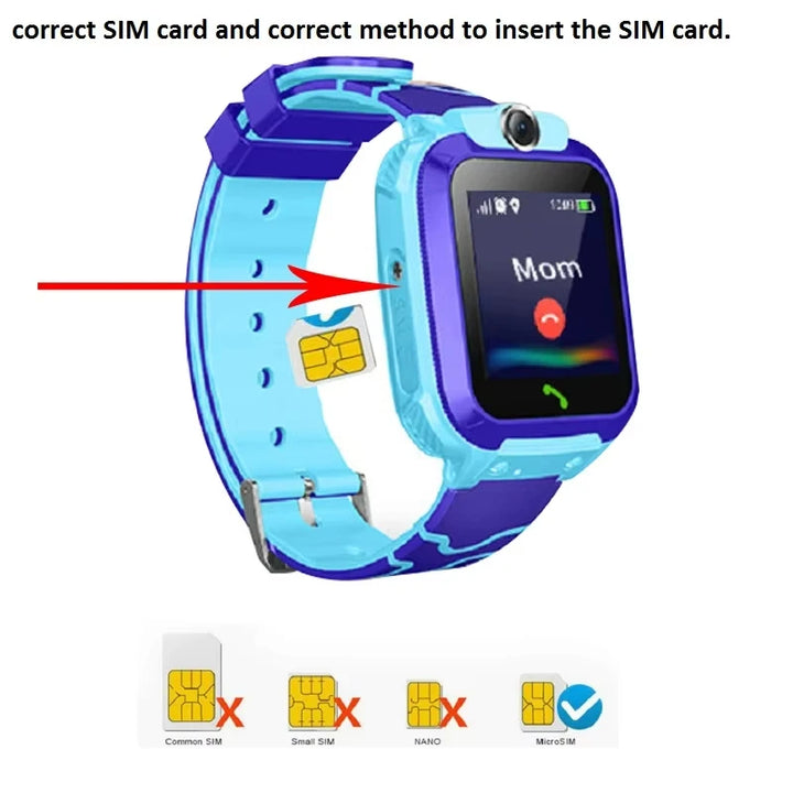 Q12 Smart Watch for Kids-2G