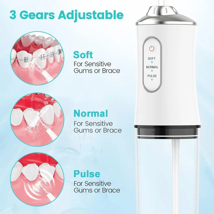 Electric Dental Water Flosser Oral Irrigator Portable