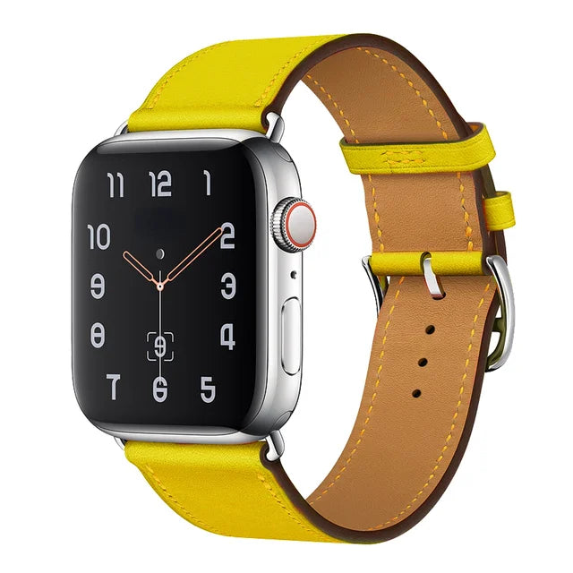 Luxury leather strap for Apple watch Ultra 40/49mm