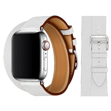 Luxury leather strap for Apple watch Ultra 40/49mm