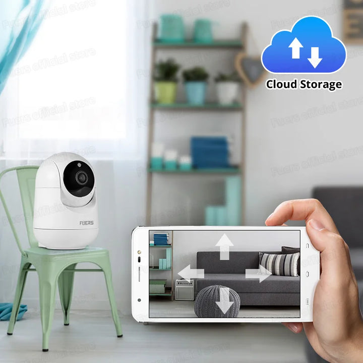 Fuers 5MP WiFi Camera Tuya Smart Home Indoor Wireless