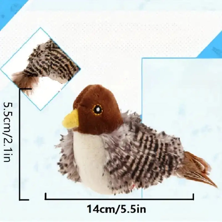 Interactive Cat Toy - Flapping Wings Bird