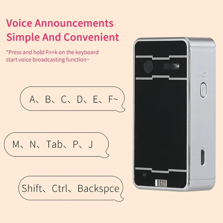 Laser Projection Bluetooth Keyboard