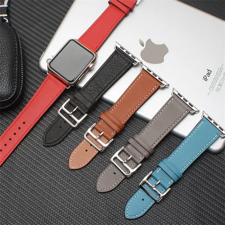 Luxury leather strap for Apple watch Ultra 40/49mm