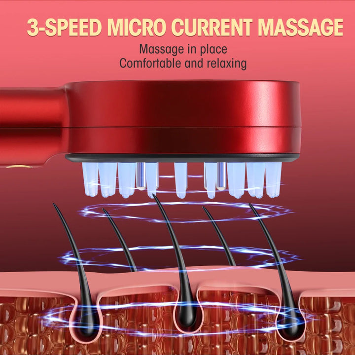 Electric Spray Massage Comb 3 in 1