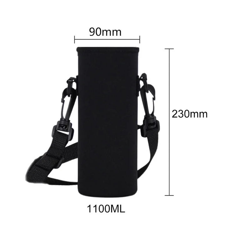 Sports Water Bottles Carrier Bag  W/Strap