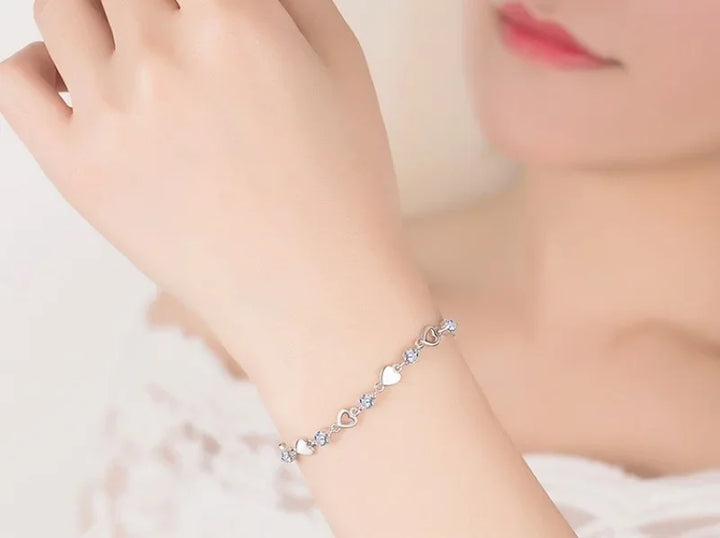 Love Zircon Crystal Bracelet