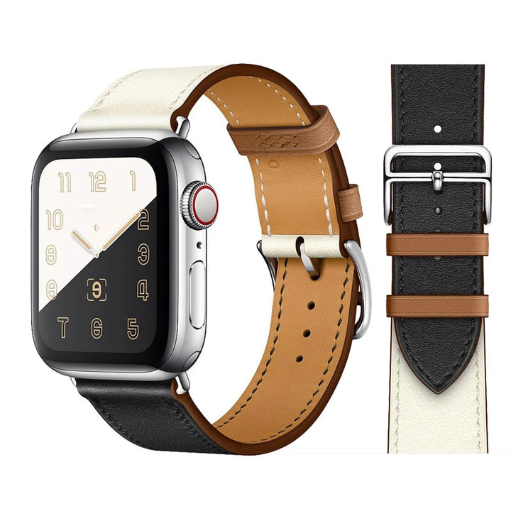 Luxury leather strap for Apple watch Ultra 40/49mm