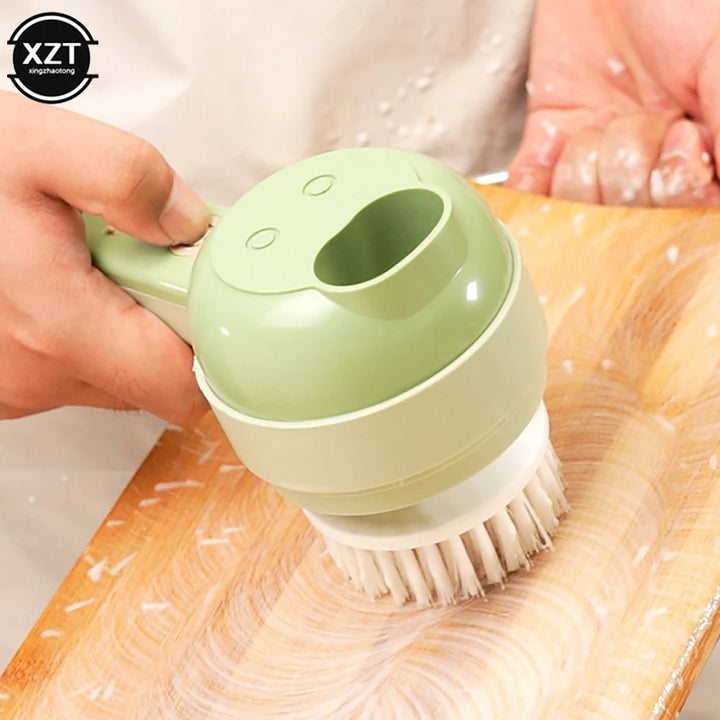 Multifunctional 4 in 1 Handheld Electric Vegetable Slicer