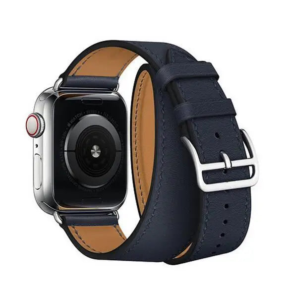 Luxury leather strap for Apple watch Ultra 40/49mm