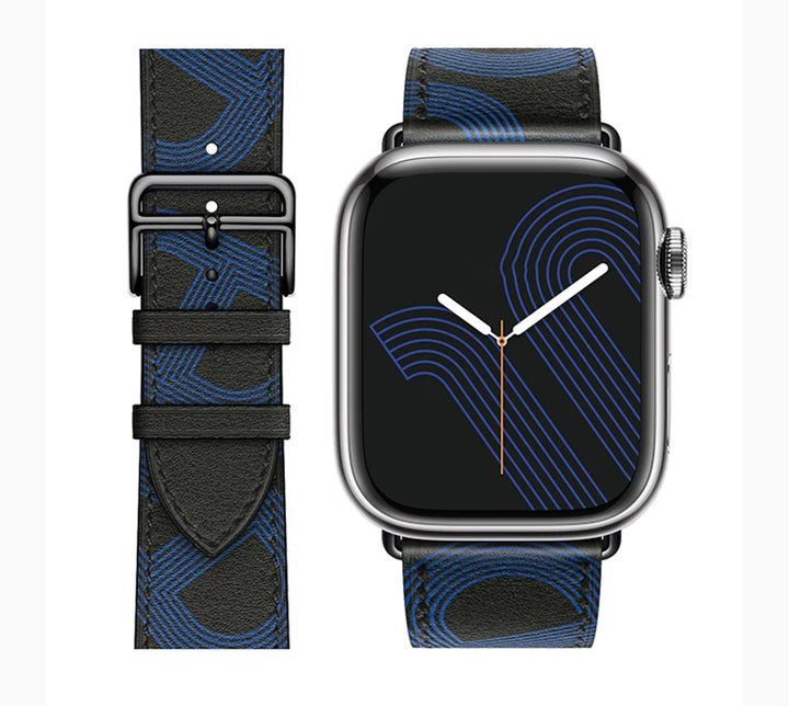 Luxury leather strap for Apple watch Ultra 40/49mm