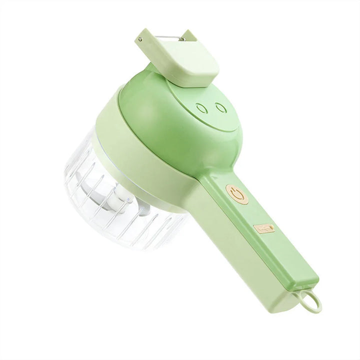 Multifunctional 4 in 1 Handheld Electric Vegetable Slicer