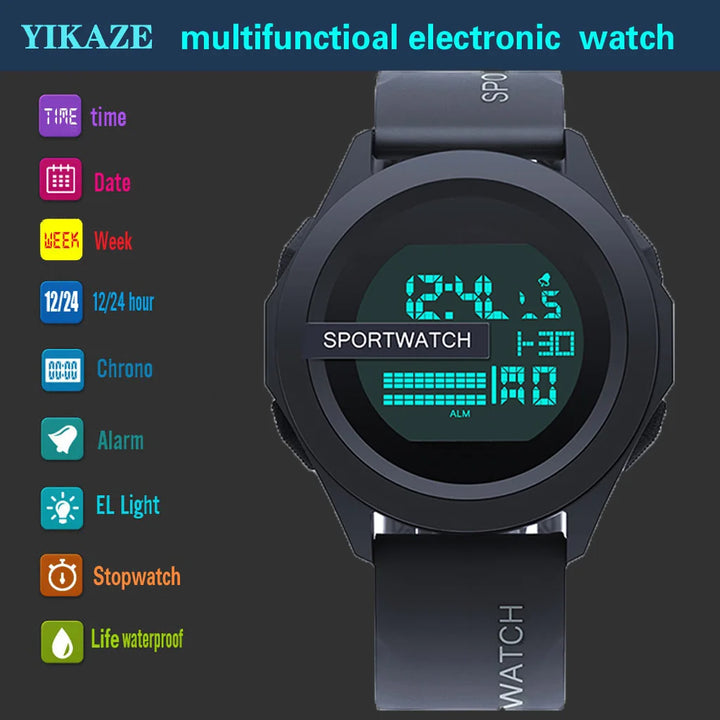 YIKAZE Digital Sport Watch