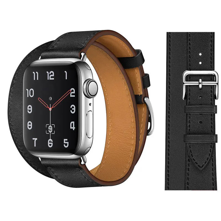 Luxury leather strap for Apple watch Ultra 40/49mm