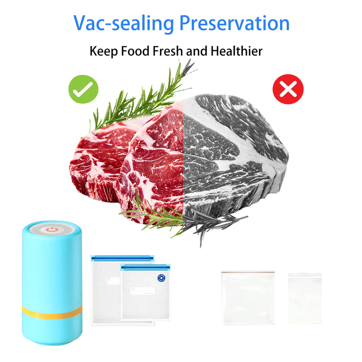 Universal Mason Jar Vacuum Sealer Kit for Food Storage