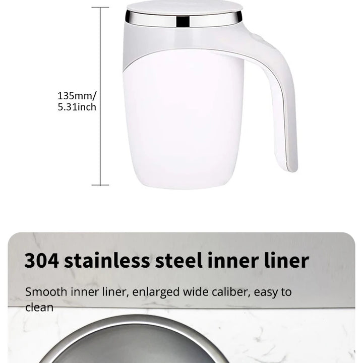 Automatic Stirring Cup Mug Rechargeable