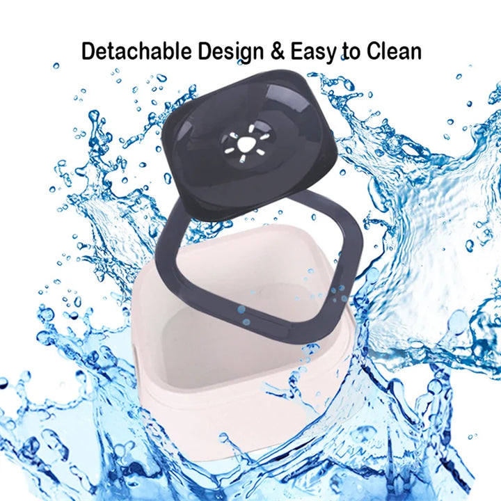 Anti-splash Floating Water Bowl