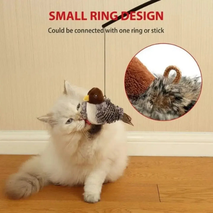 Interactive Cat Toy - Flapping Wings Bird