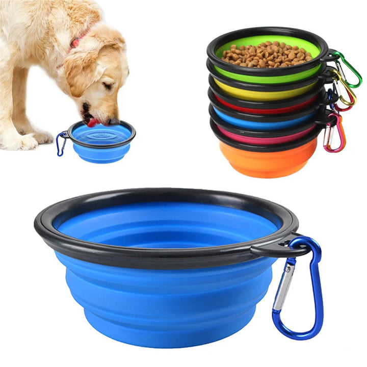 Folding Silicone Bowl Portable