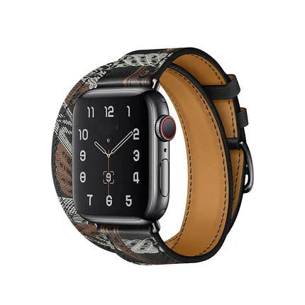 Luxury leather strap for Apple watch Ultra 40/49mm