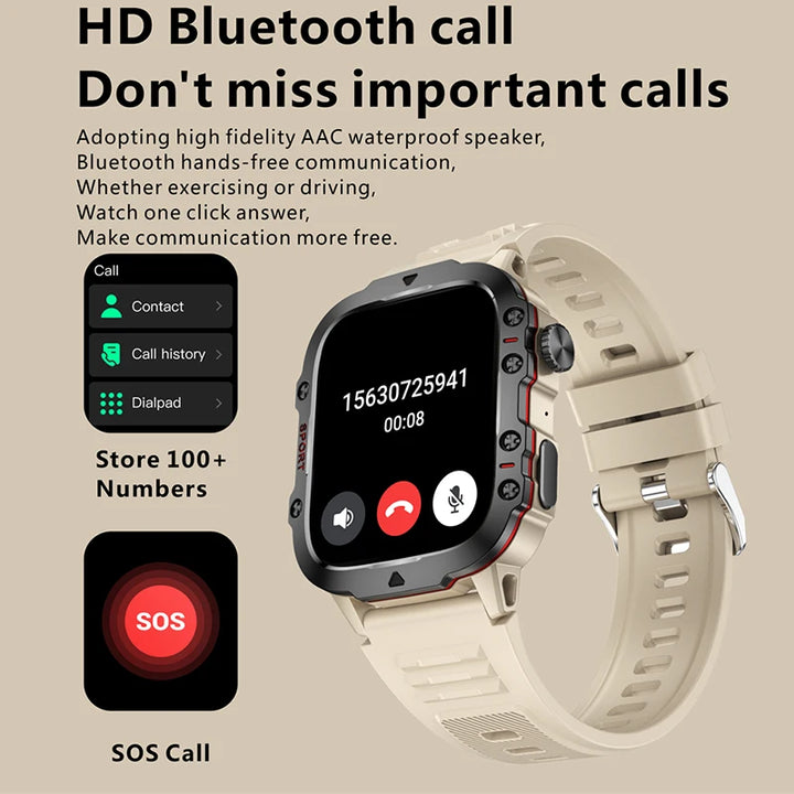 Military Smart Watch Sports