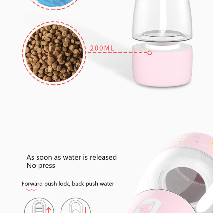 Pet Portable Water & Food Bottle