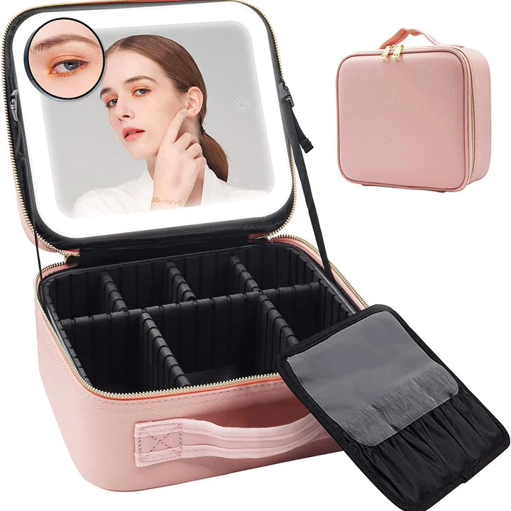 Smart LED Cosmetic Case Large Capacity