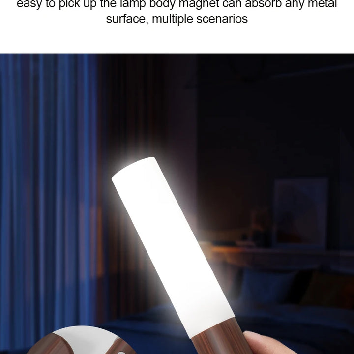 USB Torch Night Light Motion Sensor Magnetic