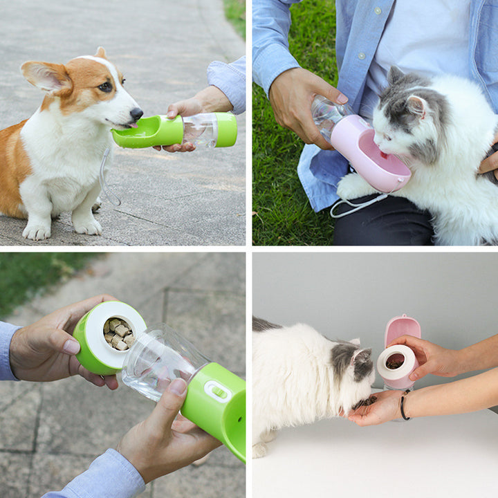 Pet Portable Water & Food Bottle